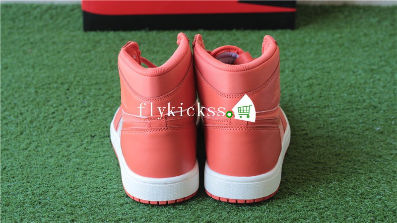 2018 Off-White x Air Jordan 1 Nike Swoosh Orange/White